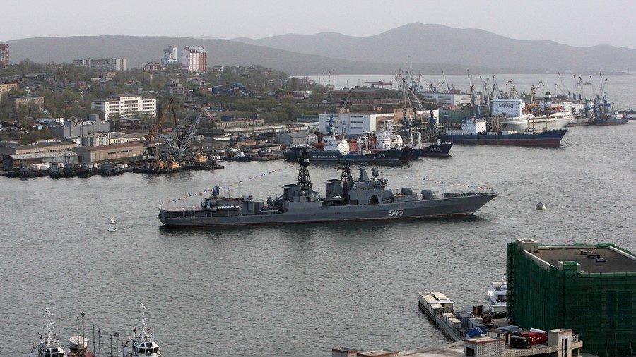 Russian Navy destroyer Marshal Shaposhnikov