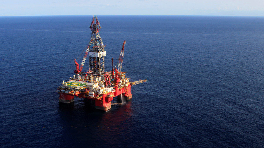 Click to enlarge oil platform
