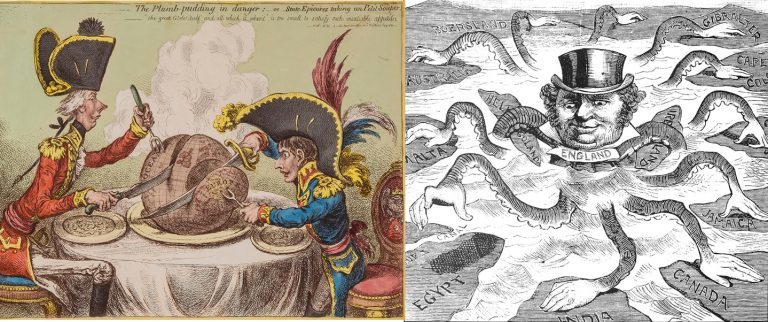 Click to enlarge british empire cartoon