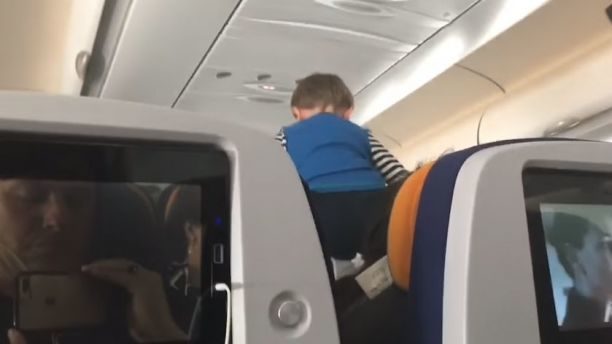 Click to enlarge screaming child plane