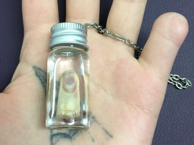 pinky finger pendant