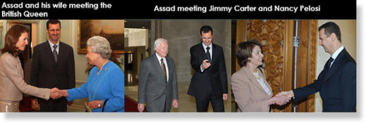 Assad visits Western countries