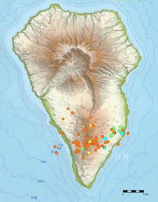 La Palma earthquake swarm