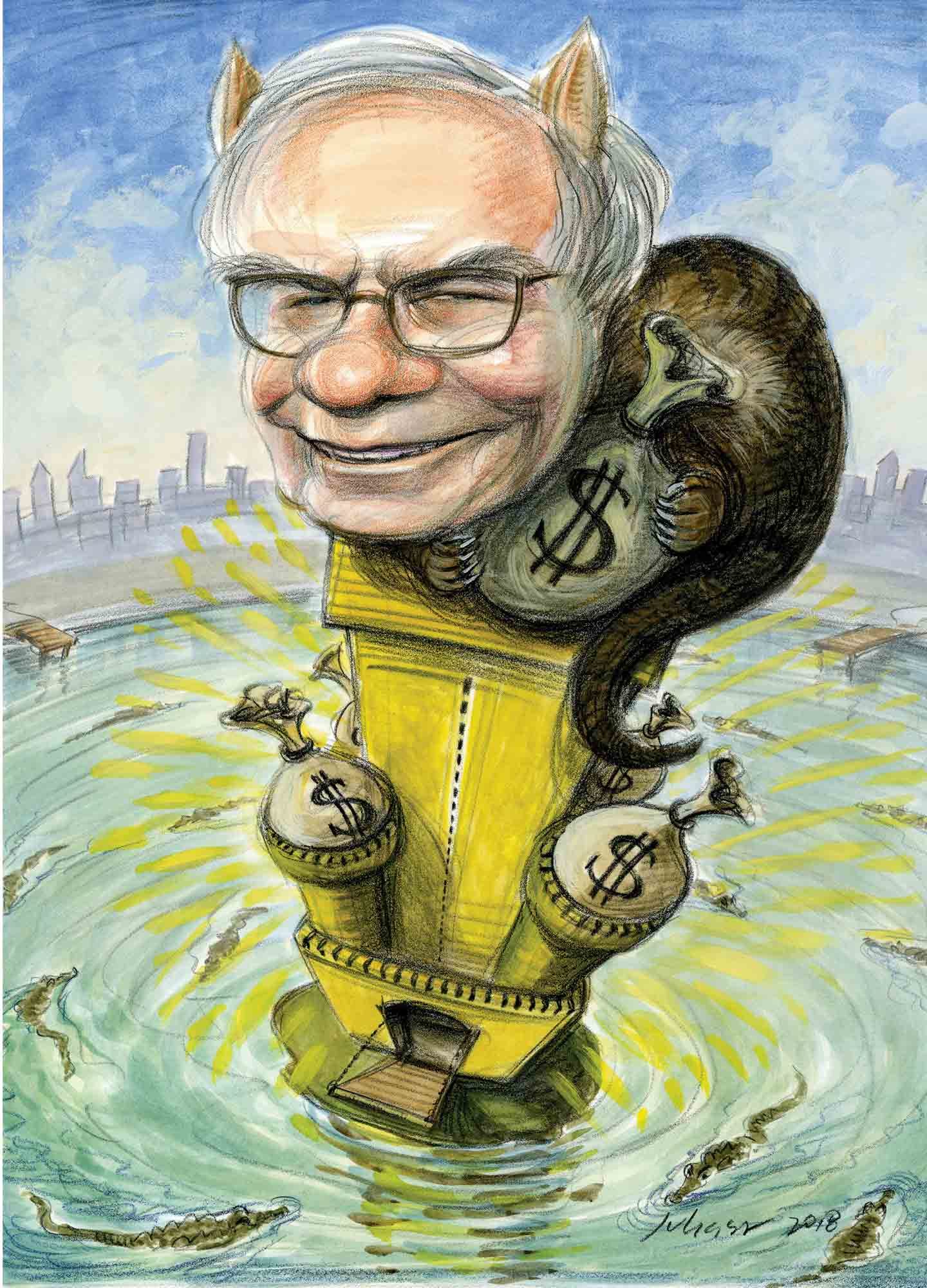Click to enlarge Warren Buffet