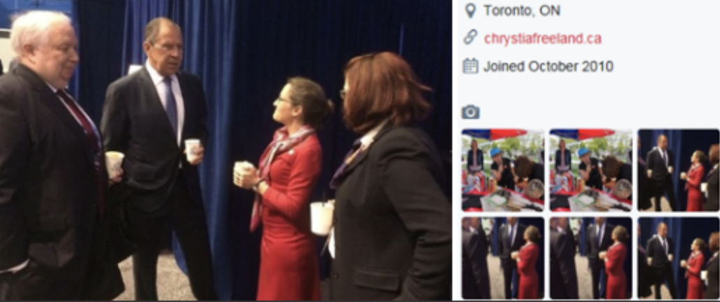 Click to enlarge Lavrov & anti-Russian Freeland