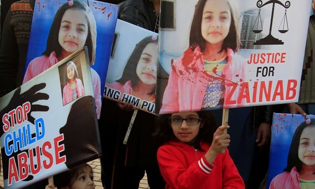 Zainab Ansari Pakistani girl murdered