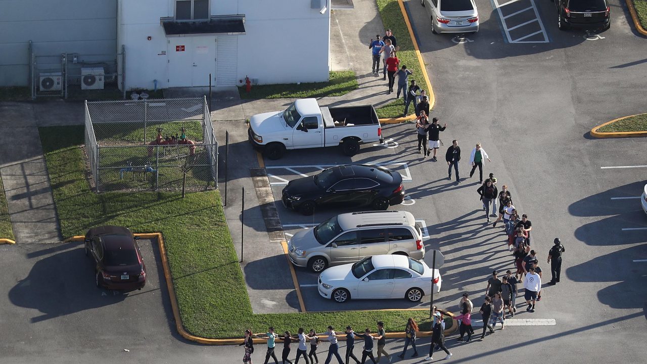 A Florida school shooting