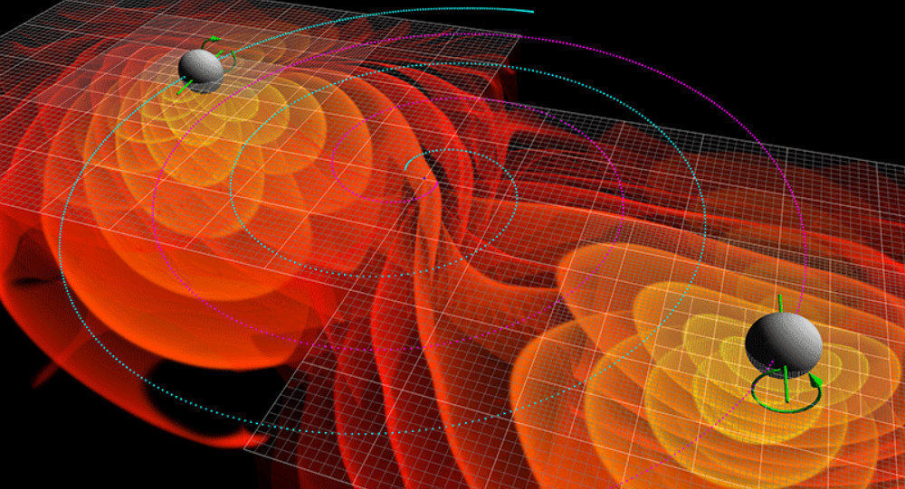 Numerical simulations of the gravitational waves