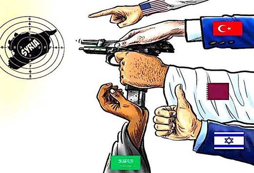 Syria hands gun