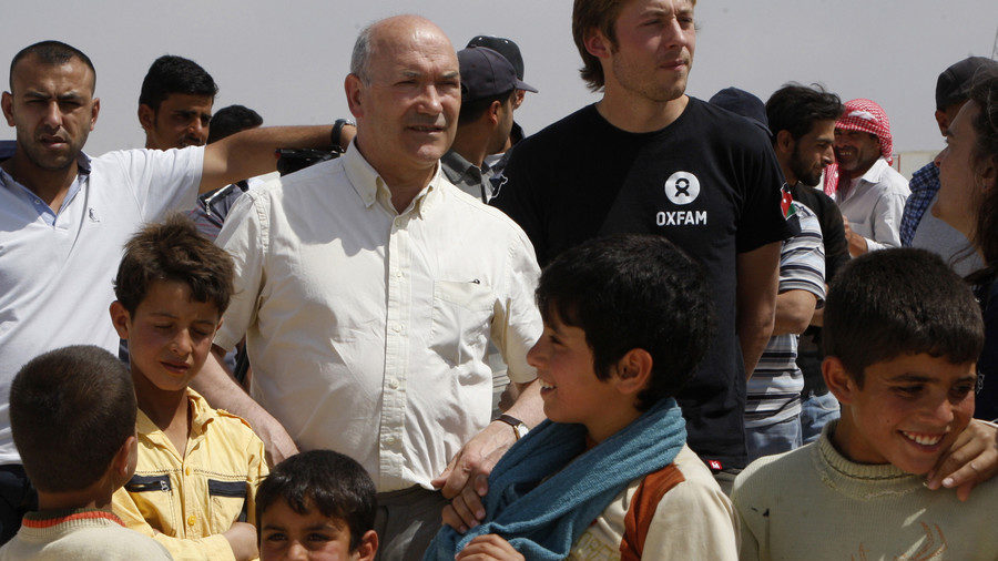 Click to enlarge Oxfam chief executive Goldring