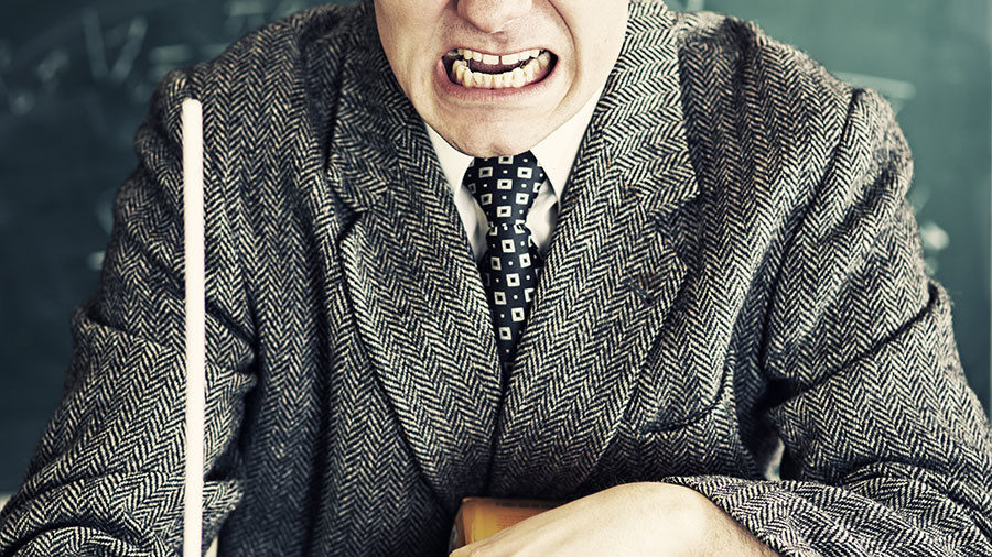 Click to enlarge angry teacher