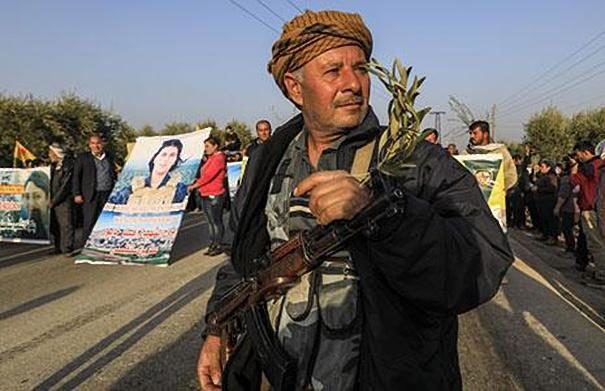 Kurdish fighter
