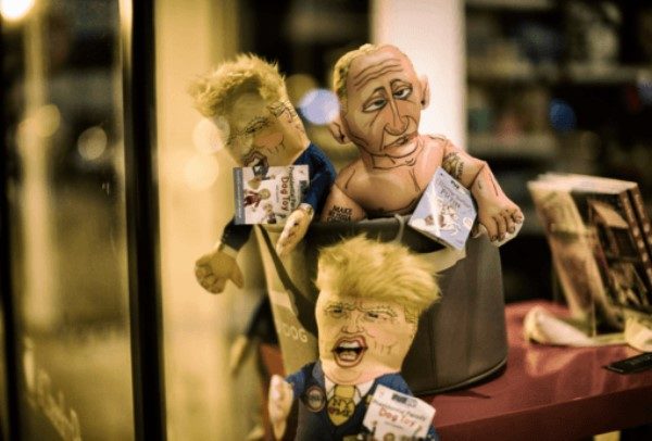 Trump Putin puppet doll