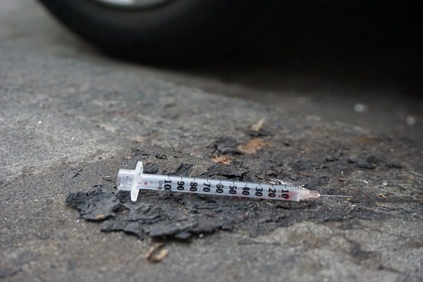 Click to enlarge used needle San Francisco