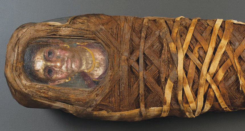 Click to enlarge Mummy portraits