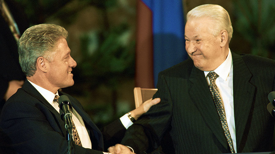 clinton and yeltsin