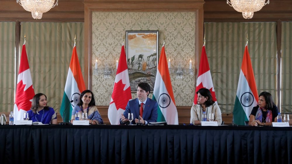 Click to enlarge Trudeau Mumbai