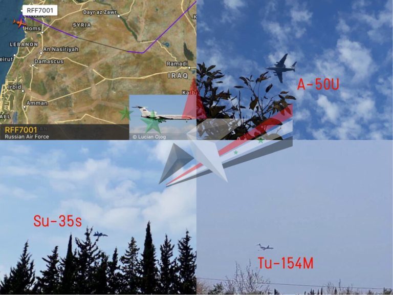 The Russian Aerospace Forces deployed warplanes at their Hmeimim airbase