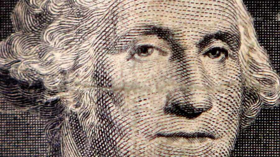 Click to enlarge George Washington dollar bill