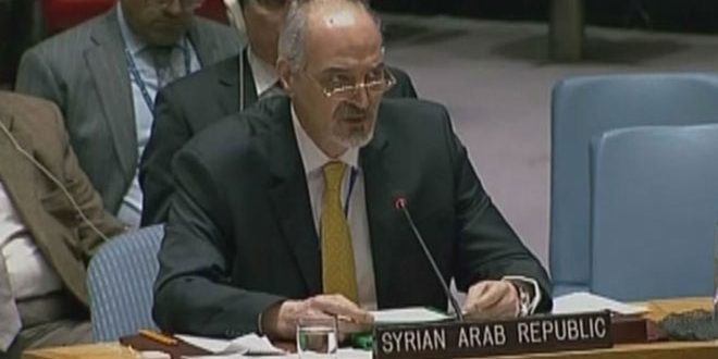 Syria’s Permanent Representative to the UN, Dr. Bashar al-Jaafari