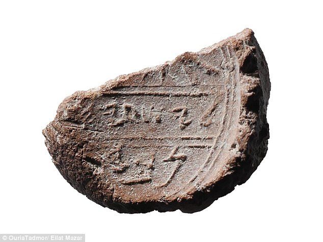 2,700-year-old clay seal found in Jerusalem bearing the name Isaiah