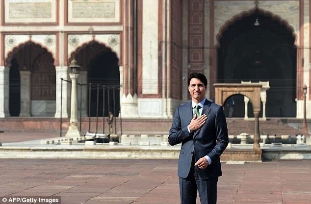 Click to enlarge Trudeau India