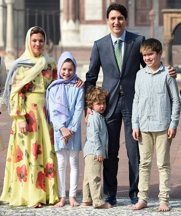 Click to enlarge Trudeau India