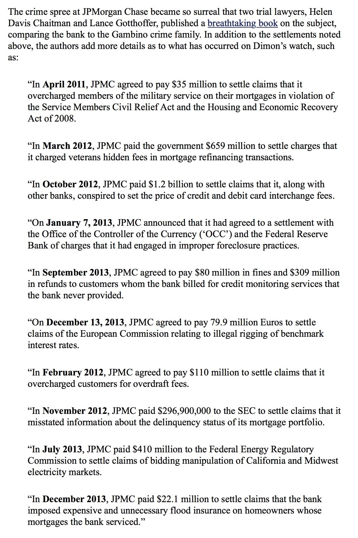 Click to enlarge screen shot Wall St. on Parade