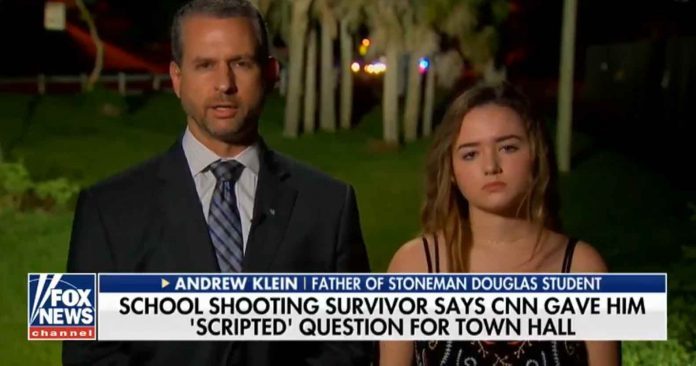 Click to enlarge CNN lies school shooting scripted