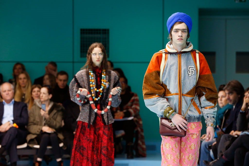 Gucci post human fashion show