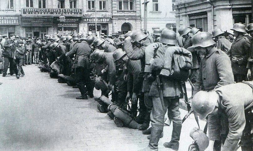 German troops in Kiev, 1918