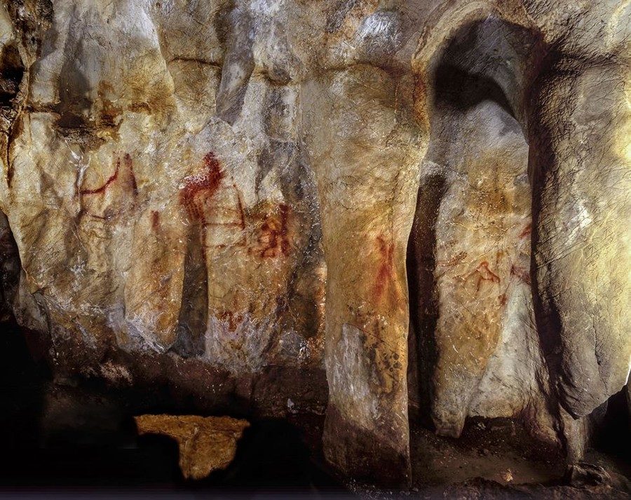 Click to enlarge neanderthal art