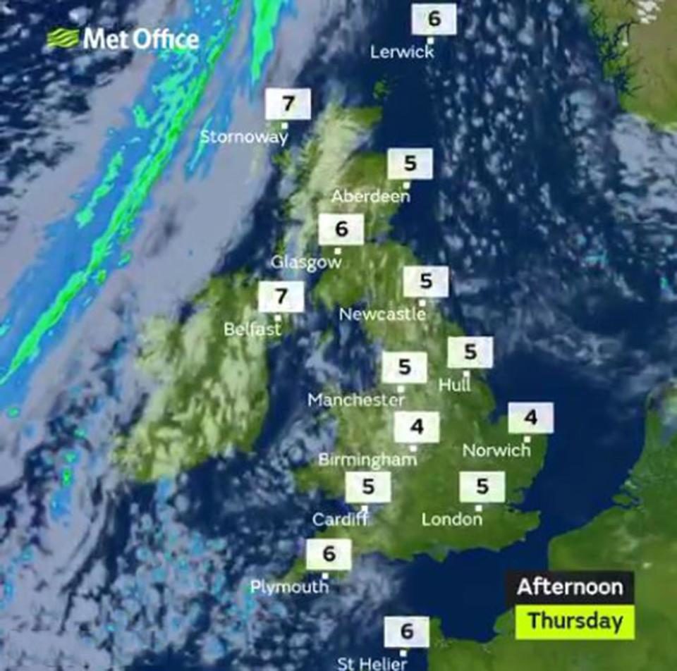 UK cold blast feb 2018 arctic