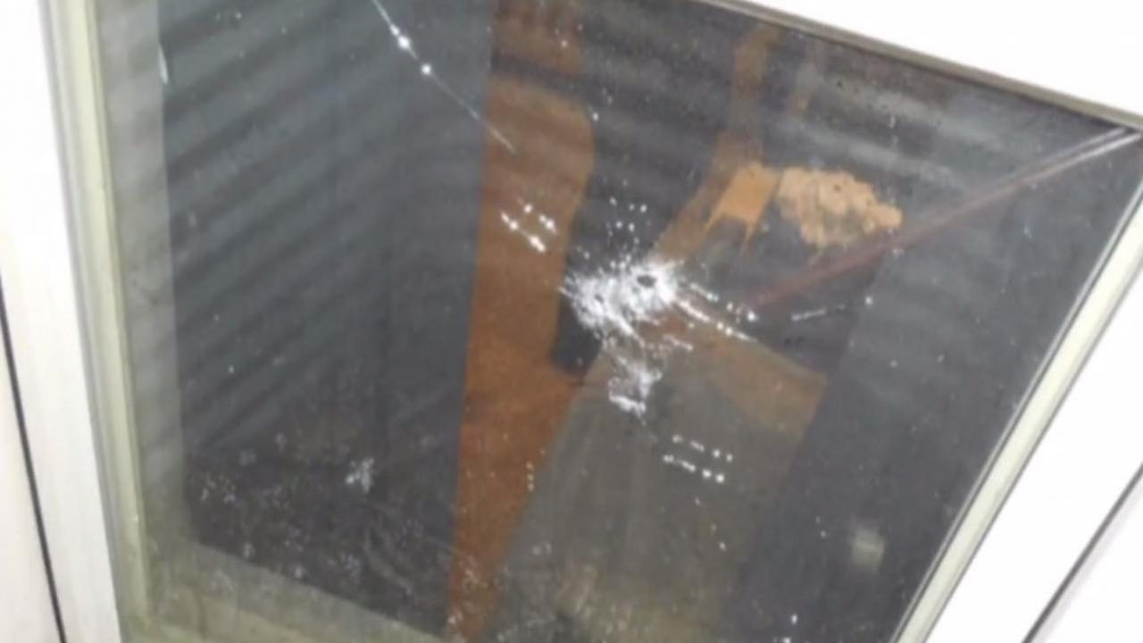 gunshot window