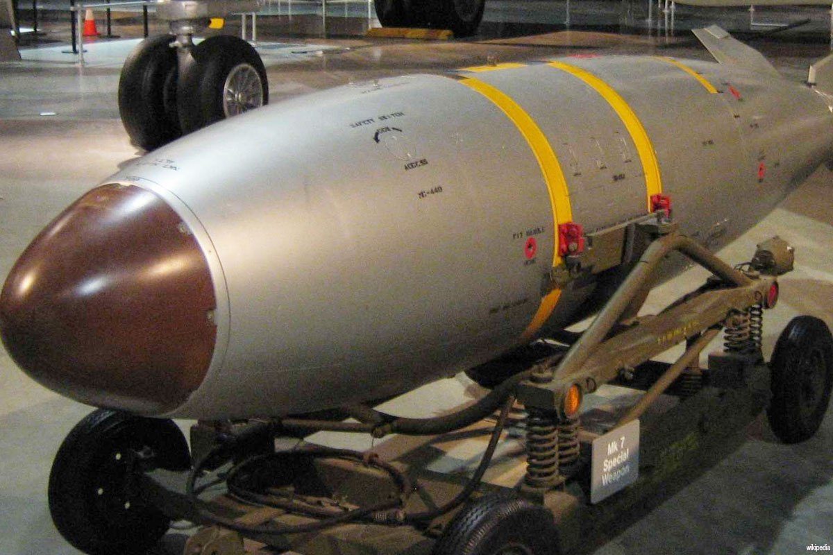 nuclear bomb
