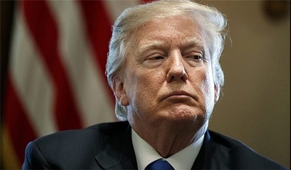 US president Donald Trump