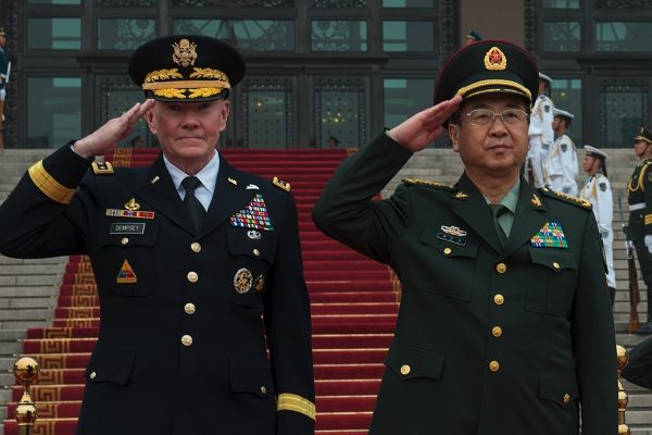 US and Chinese top brass