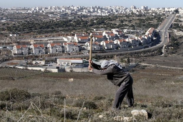 Click to enlarge Israeli settlements