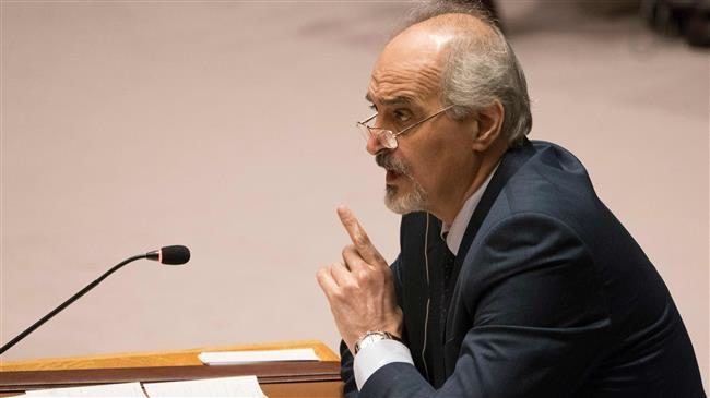 Syria's Ambassador to the UN Bashar Jaafari