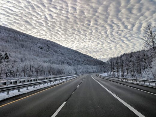 I-90 in the Berkshire Mountains, MA