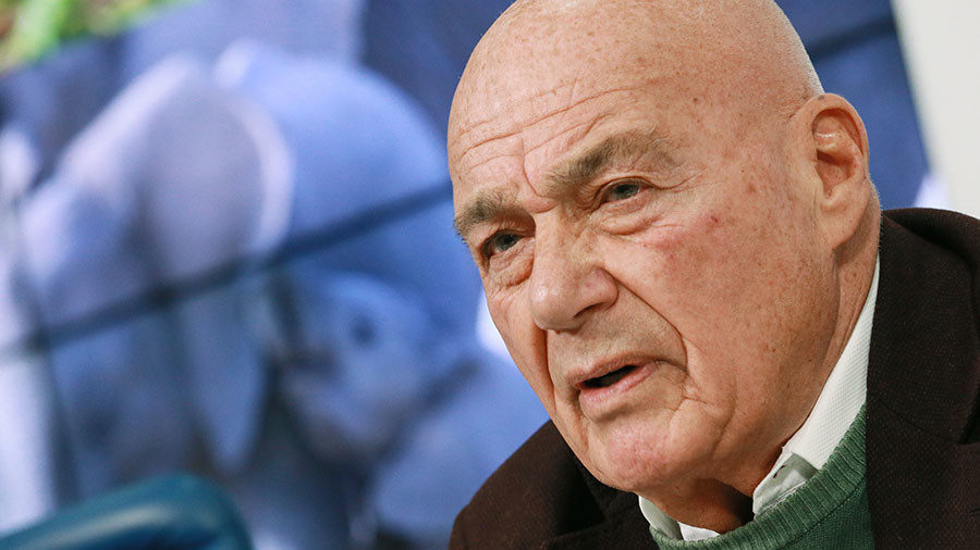 Click to enlarge Journalist and TV host Vladimir Pozner.