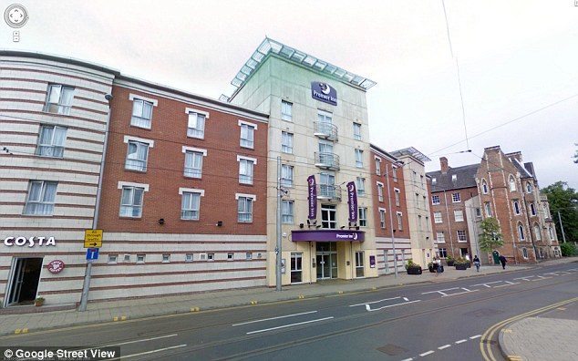 Click to enlarge Premier Hotel in Goldsmith Street, Nottingham