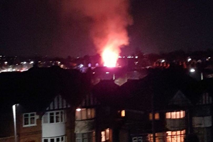 explosion leicester