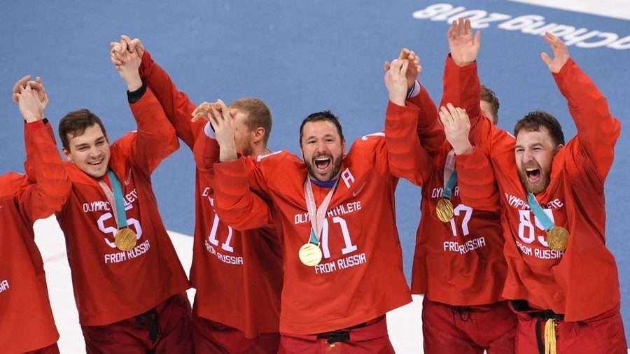 Click to enlarge russia gold hockey olympics