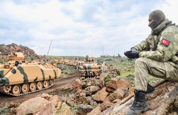 Turkish army troops Turkey military tanks
