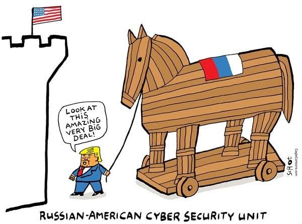 Click to enlarge Cyber cartoon