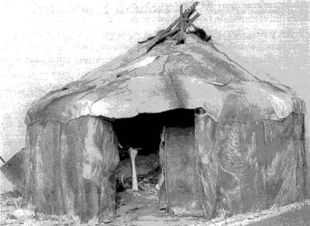 paleolithic house reconstruction