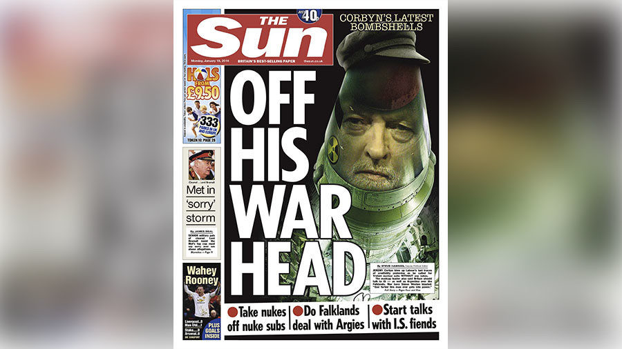 Corbyn The Sun