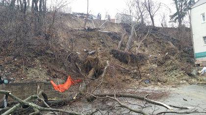 pittsburg landslide