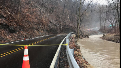 pittsburg landslide